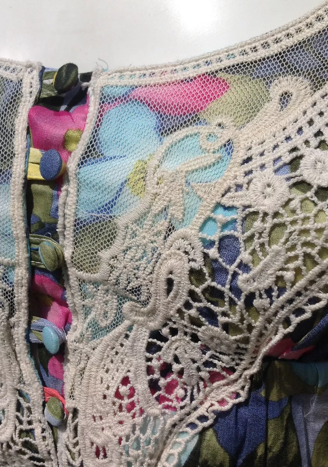 Летний сарафан на бретелях в стиле Прованса