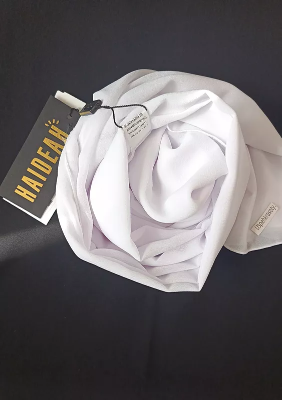 Пляжное парео HAIDEAH Bianco  белого цвета 2