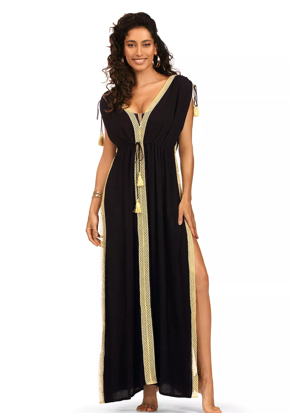 Свободная туника из шелка