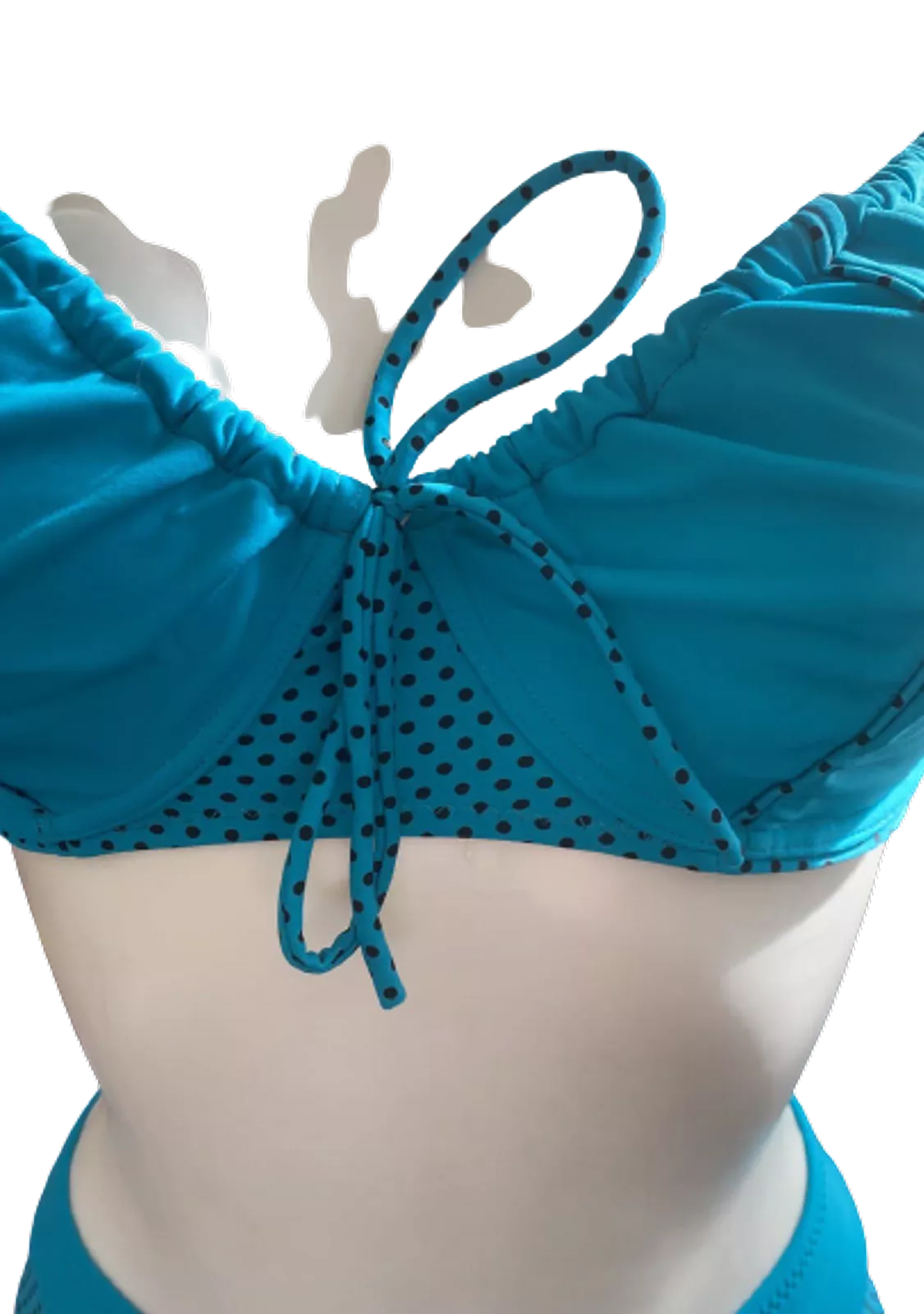 Купальник для полных дам с широкими бретелями