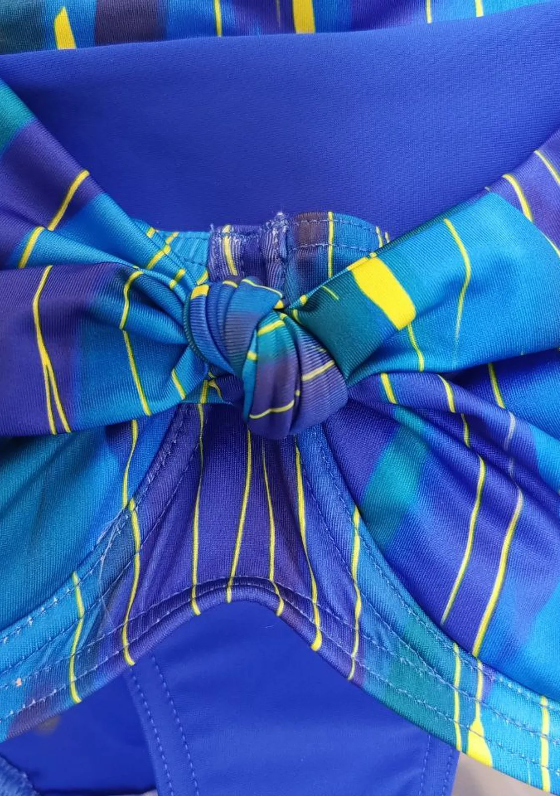 Раздельный купальник голубой коллекция серия Puerto Rico c мягкой чашкой +Москва