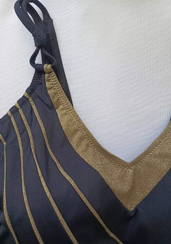 Купальник Haideah H2 - Amelia Слитный бирюзовый купальник 2