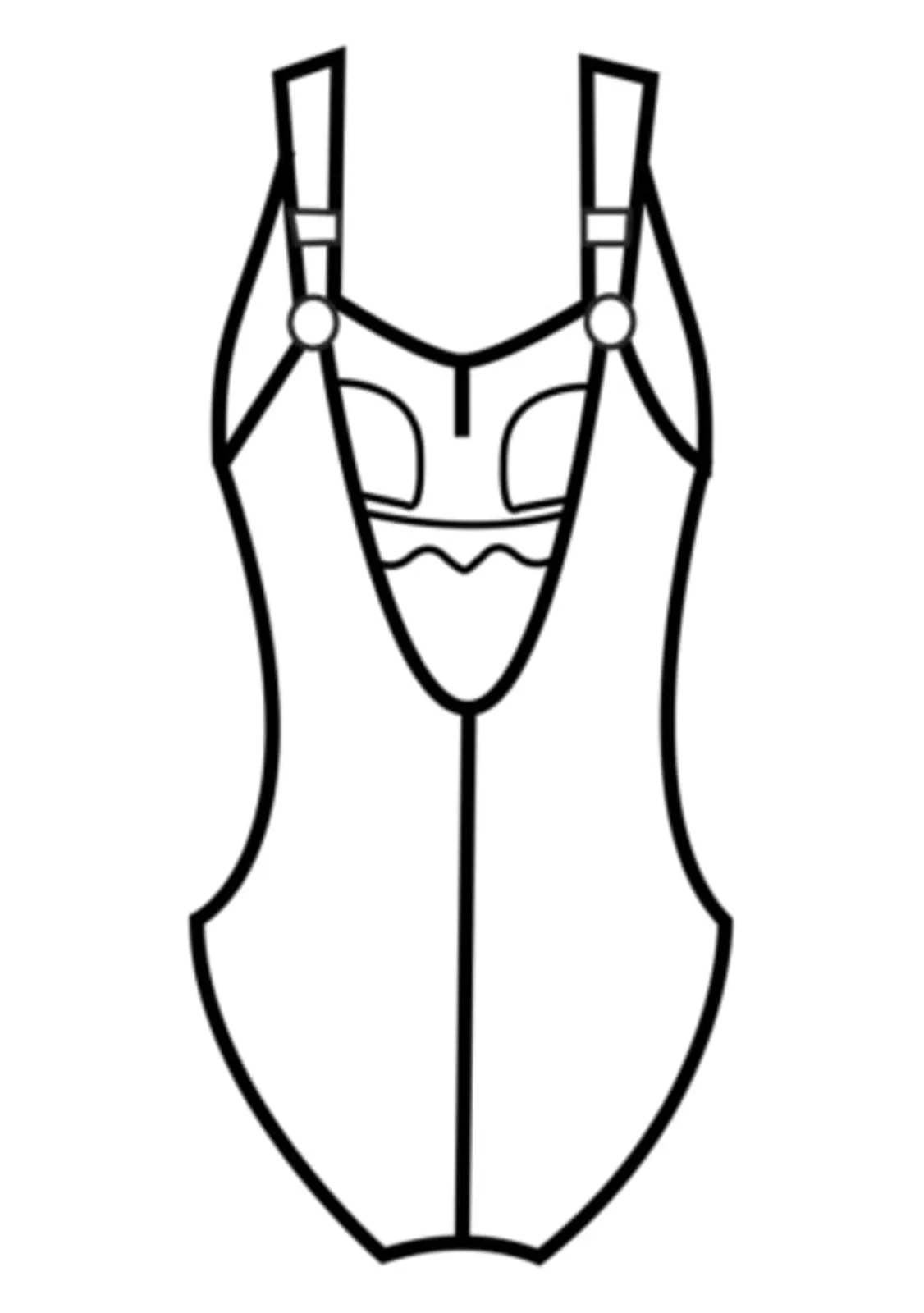 Купальник слитный Capitan MAD