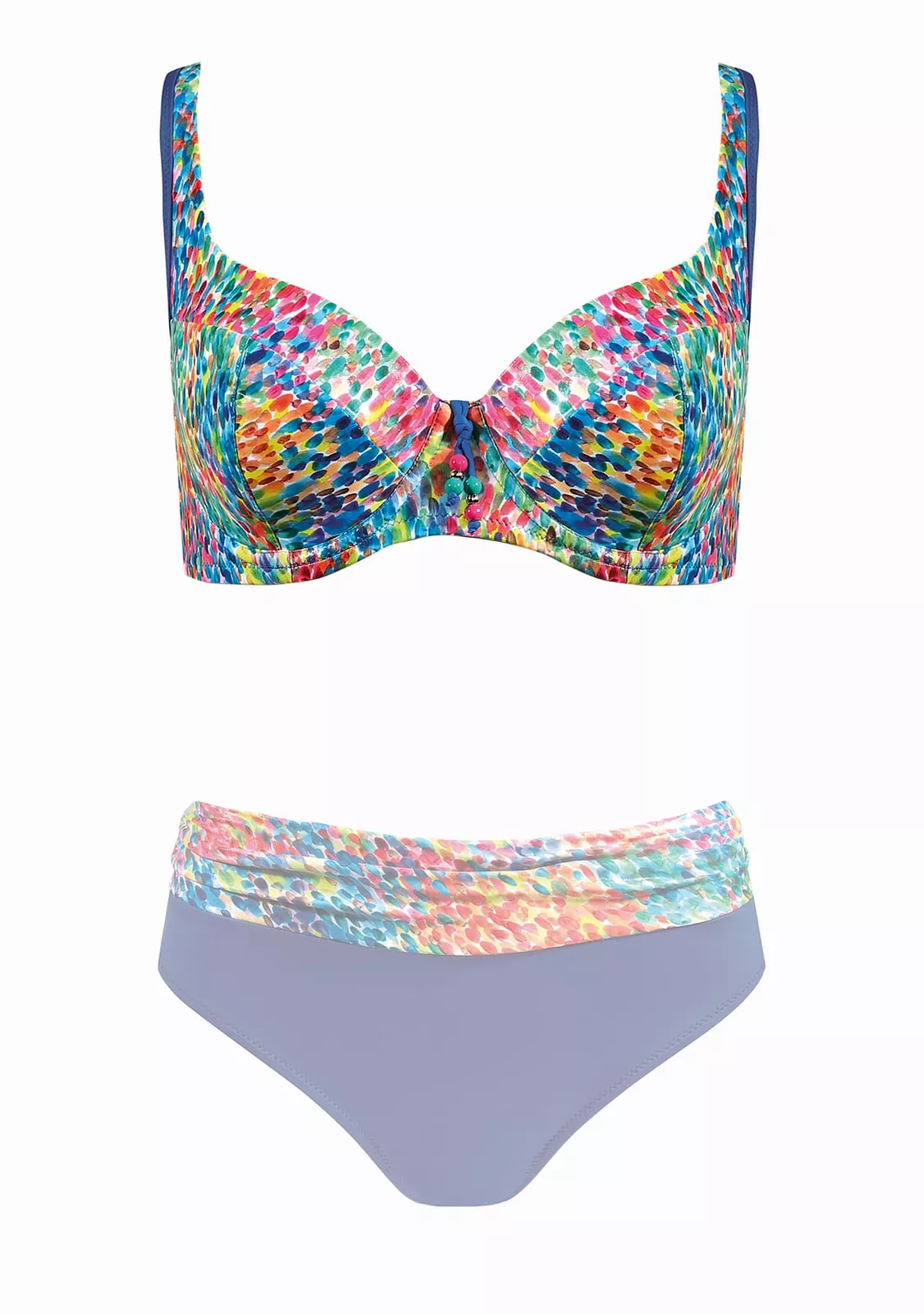 Купальник раздельный, серия Multi Color Feba collection