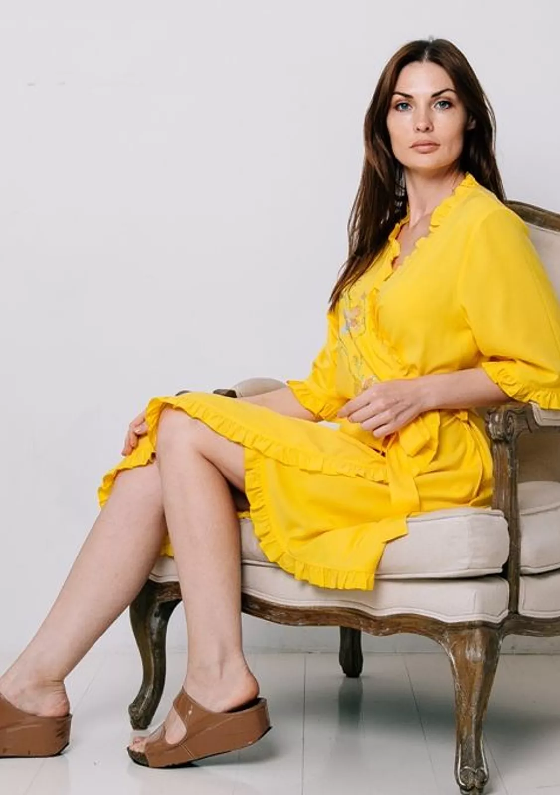 Домашняя женская одежда с декором