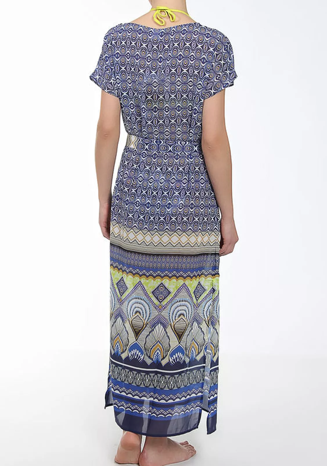 Изящное пляжное платье в этностиле